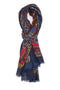 Maxi Foulard Blu Da Donna GianMarco Venturi 66157