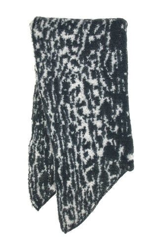 Sciarpa Nera e Bianca da Donna Animalier Pittarello 1151/D