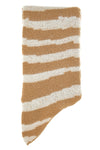Beige gestreifter Maxischal für Damen Pittarello 1198/D