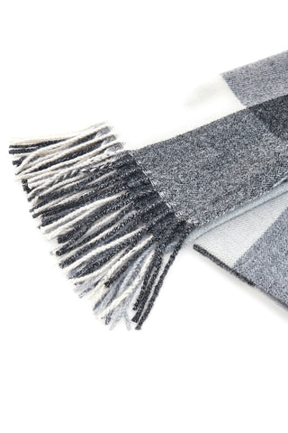 Pittarello karierter grauer Schal für Herren 1225/U