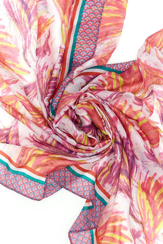 Hellrosa Schal Gian Marco Venturi Klasse 5