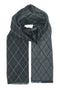 Sciarpa Nero e Grigio Double Face Gianmarco Venturi 61027