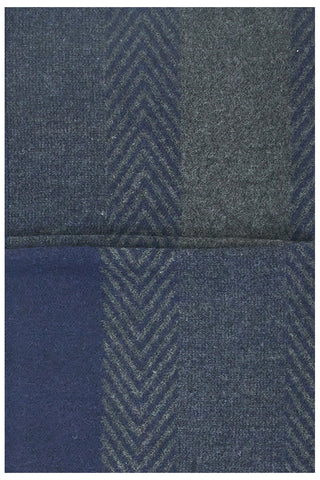 Blaue und graue Sciarpa GIANMARCO VENTURI 61024