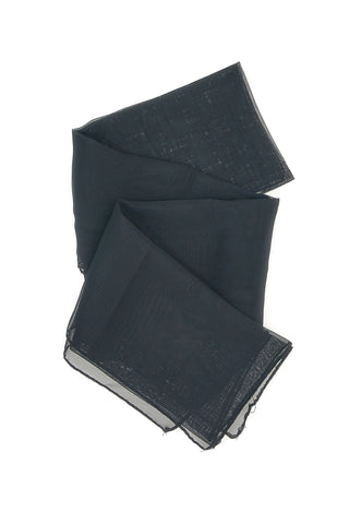 Foulard-Schal Schwarz leichter Voile Coveri SCIAR/09911