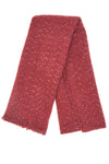 Warmer und weicher burgunderroter Schal mit Pailletten Gianmarco Venturi CLASS 65471