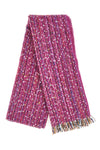 GianMarco Venturi CLASS 62624 Warm Fuchsia Multicolor Rippstrickschal