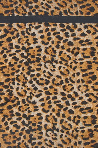 Laura Biagiotti LB25W217-20 Animalier-Schal mit schwarzem Mittelband
