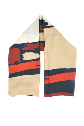 Foulard multicolore con motivo astratto Roncato 46,003,31