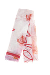 Rosa Schal mit Blumendruck Laura biagiotti 26s204-59