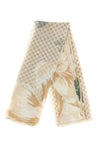 Beige Schal mit Blumendruck Laura Biagiotti 26s206-06