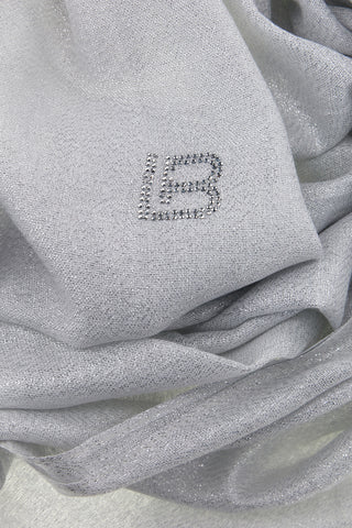 Weißer Pashmina mit Fransen Laura Biagiotti 99s298-71