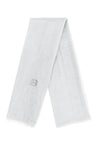 Weißer Pashmina mit Fransen Laura Biagiotti 99s298-71