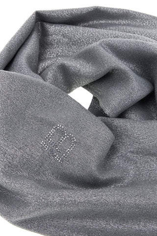 Silberner Pashmina mit Fransen Laura Biagiotti 99s298-71