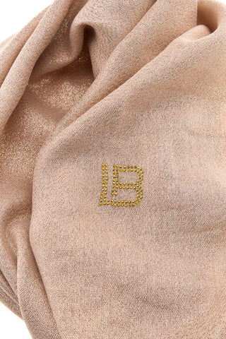 Rosa Pashmina mit Fransen Laura Biagiotti 99s298-71