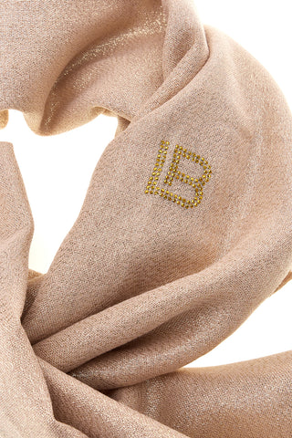 Rosa Pashmina mit Fransen Laura Biagiotti 99s298-71