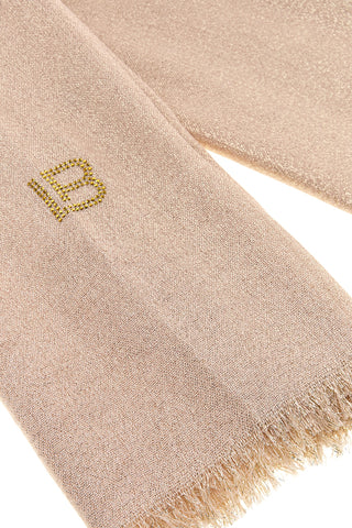 Rosa Pashmina mit Fransen Laura Biagiotti 99s298-71