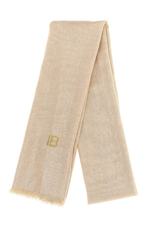 Pashmina oro rosa con frange Laura Biagiotti 99s298-71