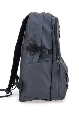 Grauer Rucksack mit Reißverschluss und Vordertasche Indigenous Metropolitan 23013