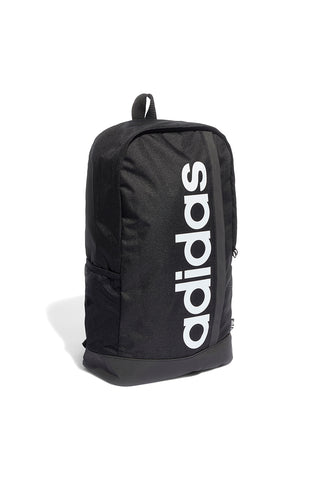 Schwarzer Rucksack mit ADIDAS Essentials Linear-Taschen