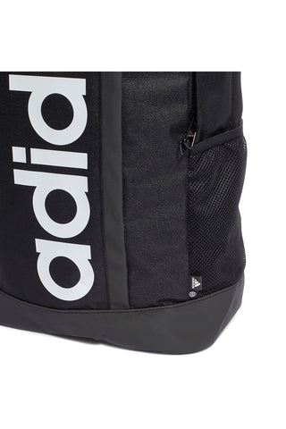Schwarzer Rucksack mit ADIDAS Essentials Linear-Taschen