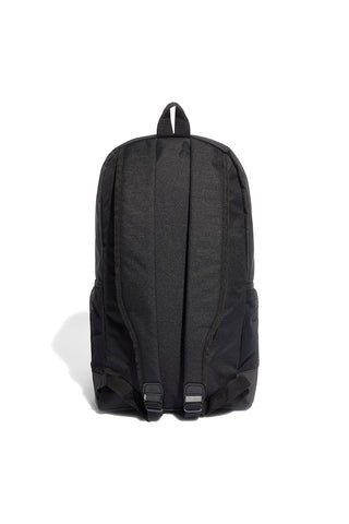 Schwarzer Rucksack mit ADIDAS Essentials Linear-Taschen