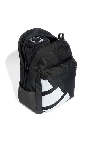 Schwarzer Rucksack mit weißem ADIDAS Classics Back To School Logo