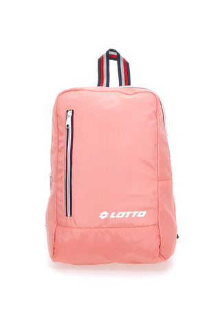Zaino corallo con zip a contrasto Lotto LTT438