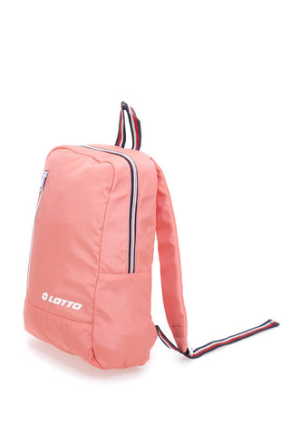 Zaino corallo con zip a contrasto Lotto LTT438