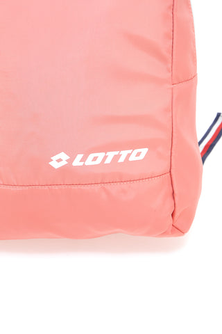Zaino corallo con zip a contrasto Lotto LTT438