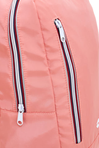 Zaino corallo con zip a contrasto Lotto LTT438