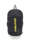 Head HBK054 Schwarzer kompakter Rucksack mit Fronttasche