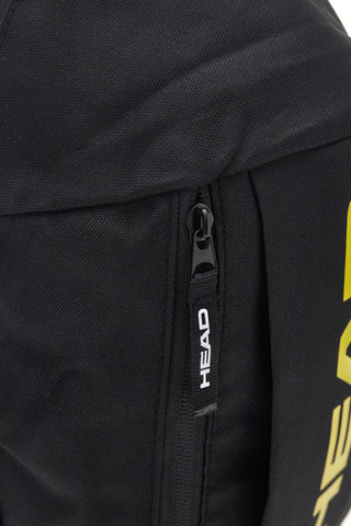 Head HBK054 Schwarzer kompakter Rucksack mit Fronttasche
