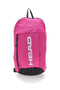 Zaino fuxia compatto con tasca frontale Head HBK054