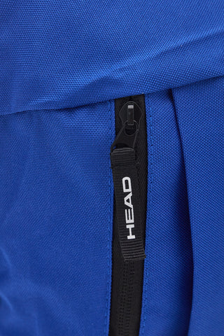 Head HBK054 Kompakter blauer Rucksack mit Fronttasche