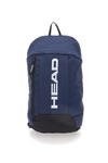 Head HBK054 Kompakter blauer Rucksack mit Fronttasche