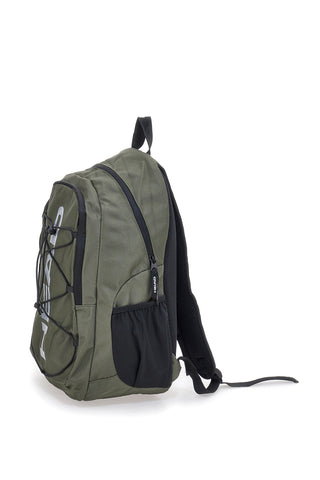 Head HBK048 Militärgrüner Rucksack mit mehreren Taschen und Netz vorne
