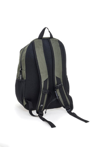 Head HBK048 Militärgrüner Rucksack mit mehreren Taschen und Netz vorne