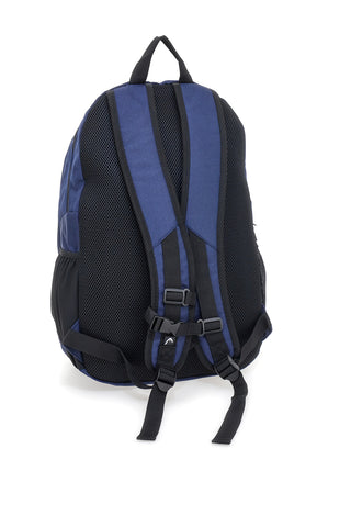 Head HBK048 Marineblau-Schwarzer Rucksack mit mehreren Taschen und Netz vorne