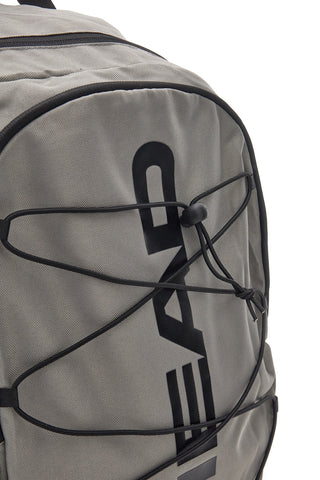 Head HBK048 Schwarz-Grauer Rucksack mit mehreren Taschen und Netz vorne