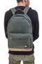 Zaino Verde con Tasca Frontale e Rete Interna TOMMY DAILY DOME