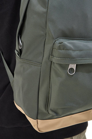 Zaino Verde con Tasca Frontale e Rete Interna TOMMY DAILY DOME