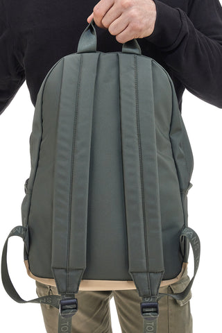 Zaino Verde con Tasca Frontale e Rete Interna TOMMY DAILY DOME