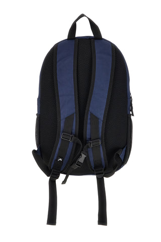 Blauer Rucksack mit Hauptfächern und Taschen HBK048-810