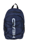 Blauer Rucksack mit Hauptfächern und Taschen HBK048-810