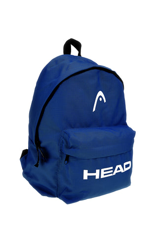 Blauer Rucksack mit Fronttasche Kopf HBK050-823