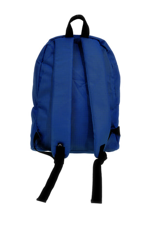 Blauer Rucksack mit Fronttasche Kopf HBK050-823