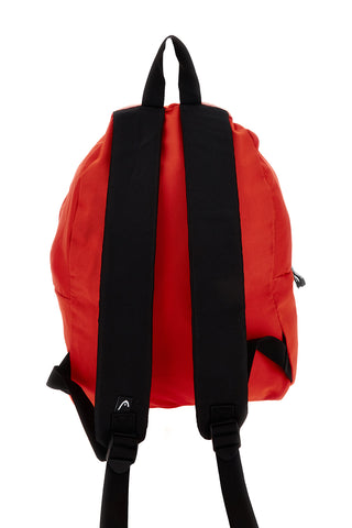 Roter Rucksack mit Fronttasche Kopf HBK050-621