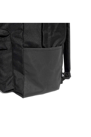 Adidas IS7048 Schwarzer Rucksack mit goldenem Logo und Laptopfach