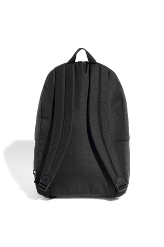 Adidas IS7048 Schwarzer Rucksack mit goldenem Logo und Laptopfach