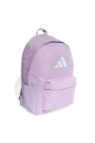 Adidas CLSC BARS BP lila Rucksack mit geräumiger Vordertasche